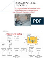 Lecture - 9 Fettling and Casting Defects