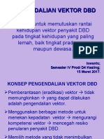 Teknologi Pengendalian Vektor DBD