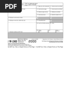 US Internal Revenue Service: Fw2as - 2000