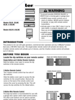 Liftmaster 33LM Manual