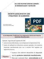 Ley Registro de Alimentos 1304