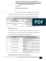 Utilización de Recursos y Personal