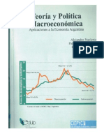 Teoría y Política Macroeconómica