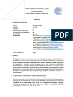 Syllabus de Ecología General-Por Competencias