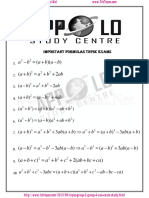 TNPSC Maths Important Formulas