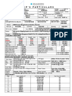 Ship'S Particulars: E.R. America