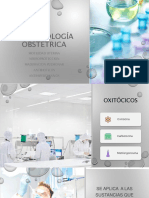 Farmacología Obstetrica para Enfermería