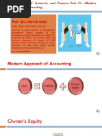 Modern Approach of Accounting