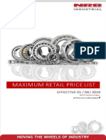 Maximum Retail Price List: Moving The Wheels of Industry