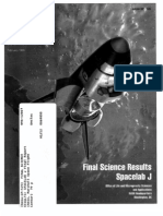 Final Science Results Spacelab J (STS-47)