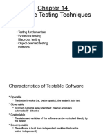 CH 14 Software Testing Techniques 170706120945