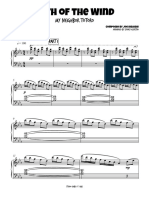 Sheet Path of The Wind-My Neighbor Totoro