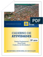 Caderno 3 9º Ano