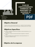 Plan de Fortalecimiento Comercial de Marcimex S