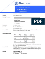 Ficha Técnica Fertiactyl GZ