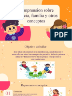 Concepciones de Infancia y Familia Mes de Marzo