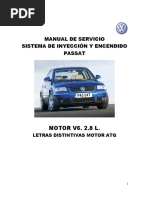 Passat V6 - 2.8L. Sistema de Inyección y Encendido