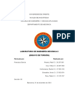 Informe Ensayo de Torsión