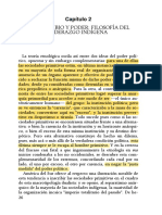 Pierre Clastres Flisofia Del Liderazgo Indigena