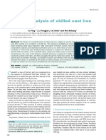 Fracture Analysis of Chilled Cast Iron Camshaft: China Foundry