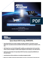 Space Based ADS-B Using NANOSATS