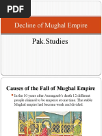 Decline of Mughal Empire