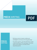 4.6 Precis Writing