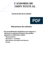 2.1. Mecanismos de Cohesión Textual