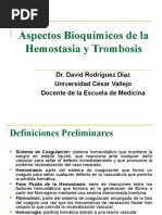 Aspectos Bioquímicos de Hemostasia y Trombosis