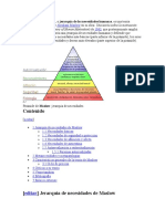 La Pirámide de Maslow