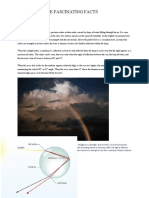 Rainbow: Some Fascinating Facts Physics