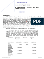 Petitioner Respondent: China Banking Corporation, City Treasurer of Manila