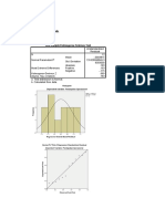 Npar Tests: Hasil Asumsi Klasik Uji Normalitas