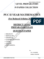 Collection of District Question Paper Preparatory