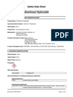 Aluminum Hydroxide: Safety Data Sheet