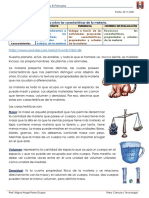 Indaga Sobre Las Características de La Materia.