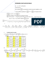 Metode de Integrare. Integrarea Functiilor Rationale: 1 2 P p+1 N 1 2 1 1 1 2 1 1 M 2 M M m+1 2 m+1 m+1 K