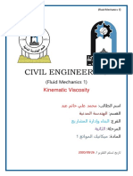 Kinematic Viscosity