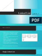 Linked List: Lab No. 3