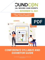 Woundcon Fall 2021 Syllabus and Exhibitor Guide