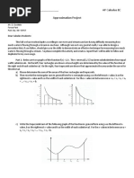 Name - AP Calculus BC Date - Approximation Project