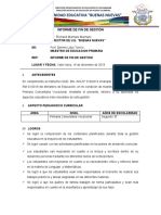 Informe de Fin de Gestion