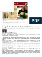 Starbucks Na Exame Set 2014 Gestão Estrategica de Pessoas