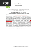 Policy Implementation For Hiv/Aids and Sexually Transmitted Infectious Disease Programs in The First Level of Health Facility