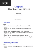 Chapter 5 - How To Develop Servlets