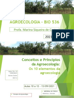 AULAS 10 A 12 Elementos Da Agroecologia 13 09 2021