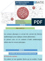 Cours Élémnts Math Pour Physiques