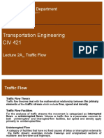 2A - Fundamentals of Traffic Flow