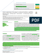 Genetic Engineering of Microalgae For Enhanced Biorefi - 2020 - Biotechnology