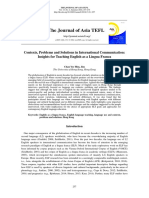 AsiaTEFL V15 N2 Summer 2018 Contexts Problems and Solutions in International Communication Insights For Teaching English As A Lingua Franca